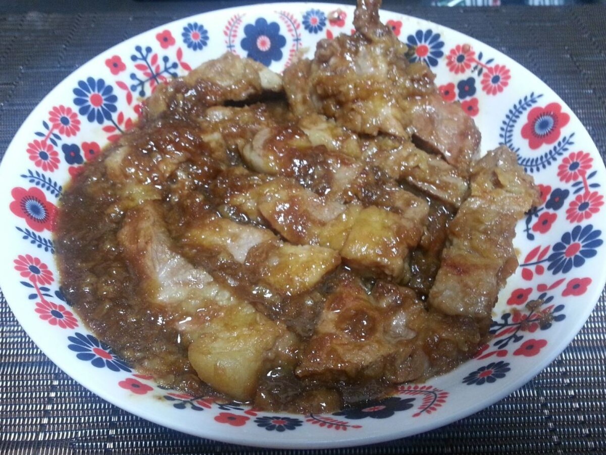 漬け込みやわらかトンテキ レシピ 作り方 By Heartworktky 楽天レシピ